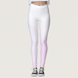 Leggings modernes tendance rose bleu violet blanc