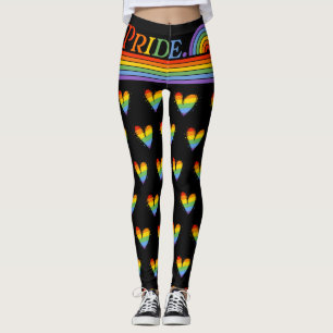 Leggings Mois de fierté Rainbow LGBTQ Amour