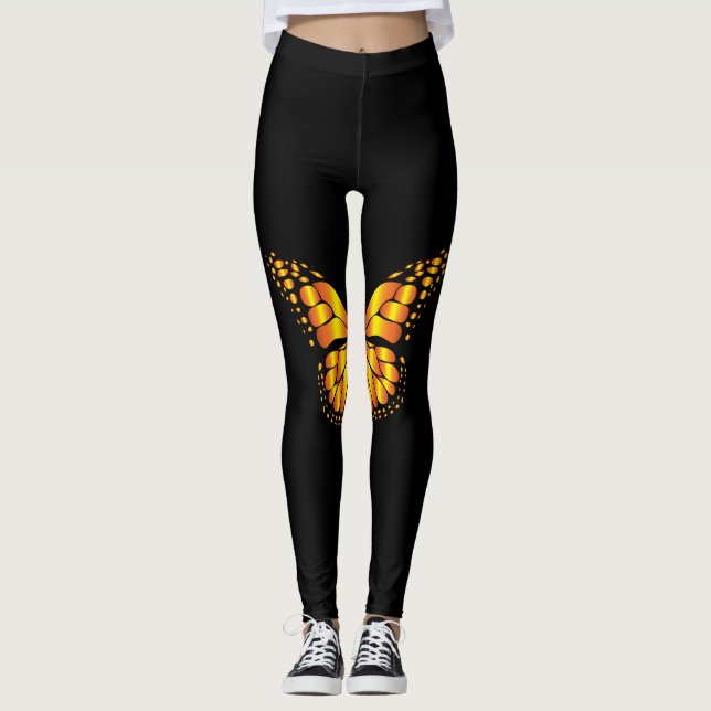 LEGGINGS MONARCH BUTTERFLY (Devant)