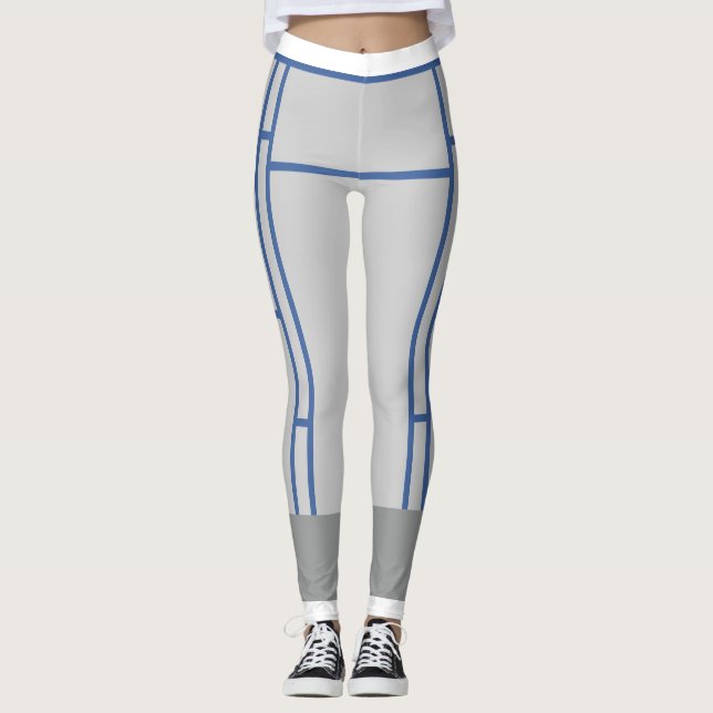 Leggings Mondrian Inspiré OcG G FG 1 (Devant)