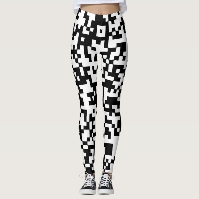Leggings MonG Recherche code QR (Devant)