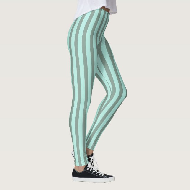 Leggings Monnaie Et Grille Verte (Droite)