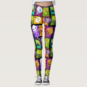 Leggings monstres de Halloween