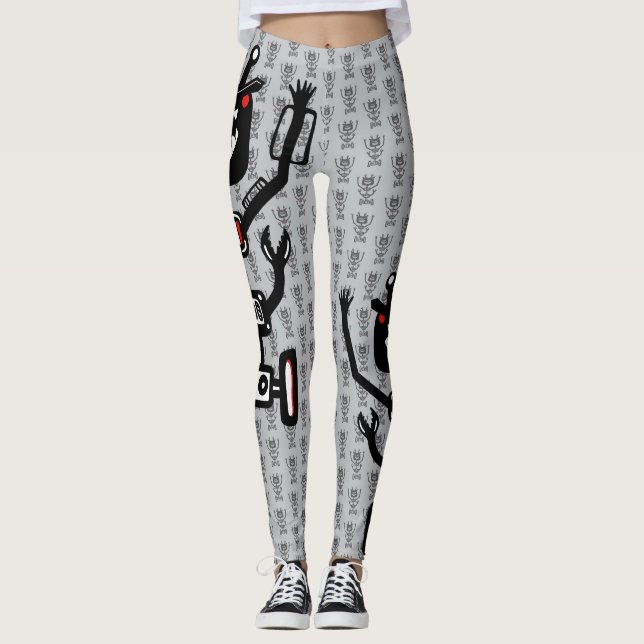 Leggings Monstres Robo (Devant)