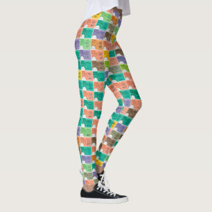 Leggings Montage des billets de train