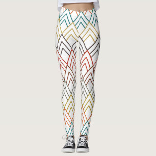 Leggings Montagnes Art Déco