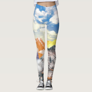 Leggings Montagnes (montage photo) 1