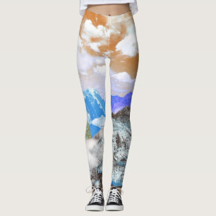 Leggings Montagnes (montage photo) 2