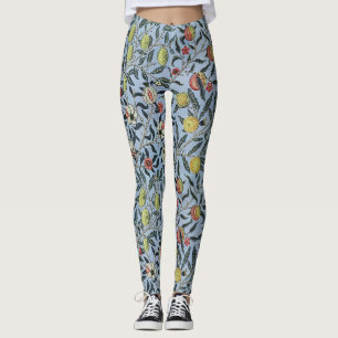 Leggings Morris Arrière - plan antique Pomegrana Motif