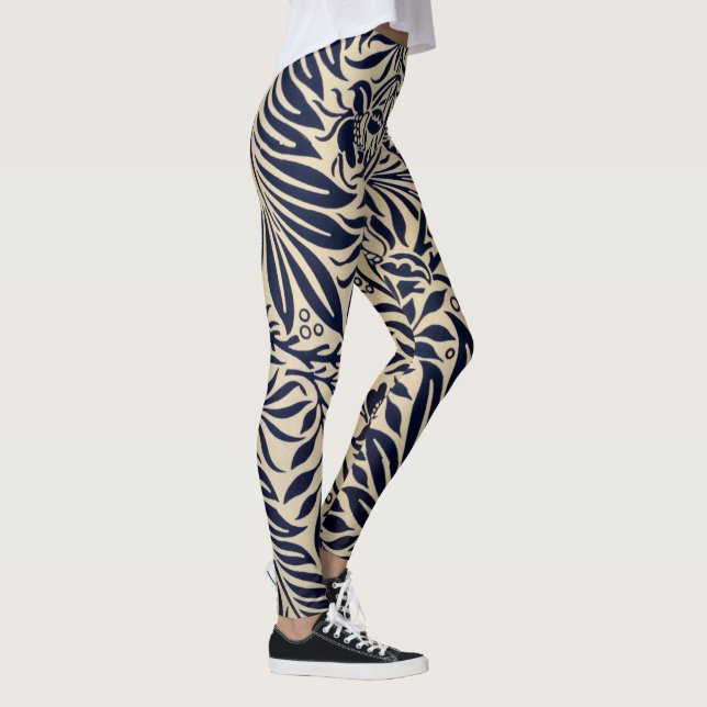Leggings Morris - Spray, design vintage, (Droite)