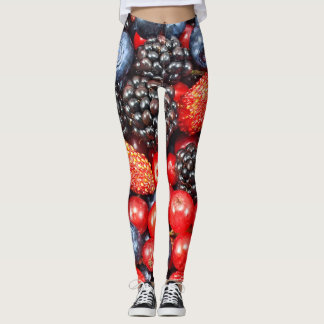 Leggings Mosaïque de fond Berry-Fresh