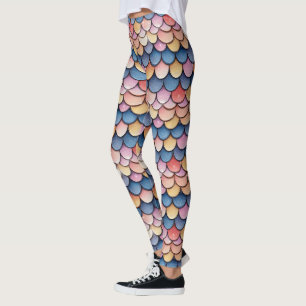 Leggings Motif à échelle légère de Parties scintillant d'ét