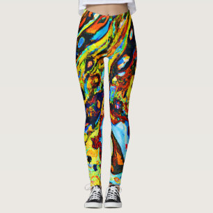 Leggings Motif Abstrait exceptionnel
