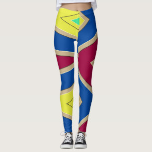 Leggings Motif abstrait multicolore "Ratti_Creative_Arts"