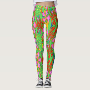 Leggings Motif abstrait multicolore "Ratti_Creative_Arts"