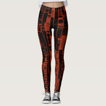 motif abstrait noir et rouge