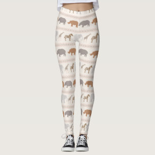 Leggings Motif africain 1 d'animaux