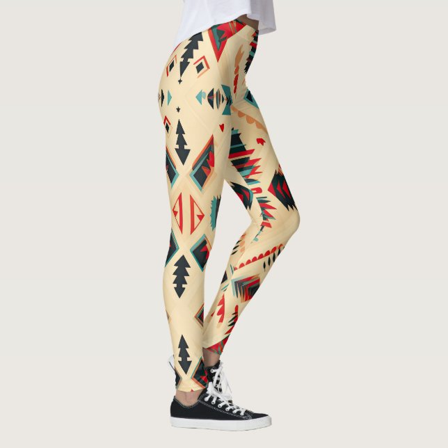 Leggings Motif amérindien (Droite)