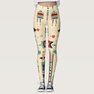 Leggings Motif amérindien