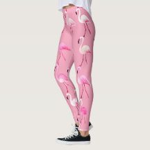 Motif Aquarelle Flamant rose rose Paradise