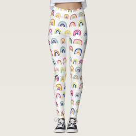 Leggings Motif arc-en-ciel