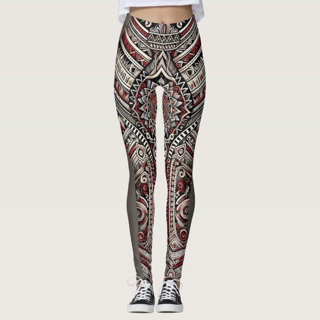 Leggings Motif artistique (Devant)