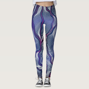 Leggings Motif autochtone 16 Écharpe