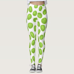 Leggings Motif aux olives vertes