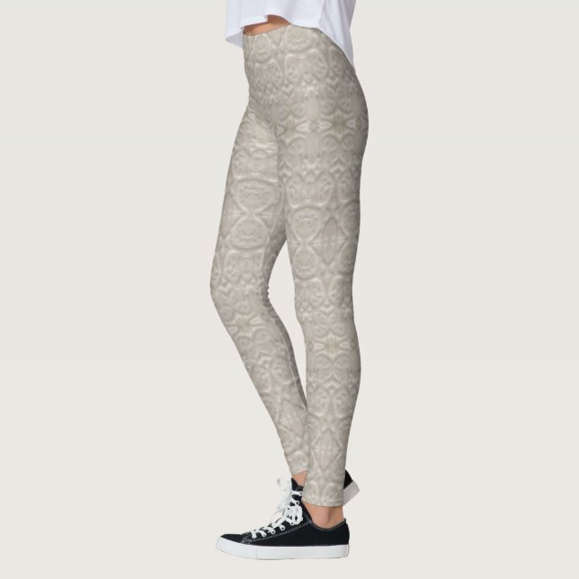 Leggings motif blanc (Gauche)
