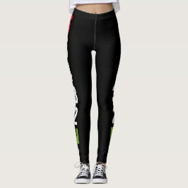 Leggings Motif changeant de vitesse du Superbike 6 de moto