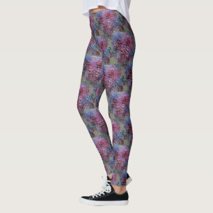 Leggings motif Coeurs Abstraits
