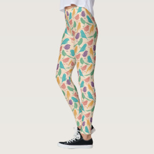 Leggings Motif coloré Little Birds
