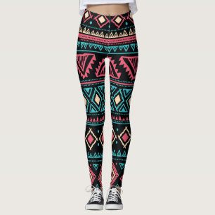 Leggings Motif d'affaires Vintage tribal