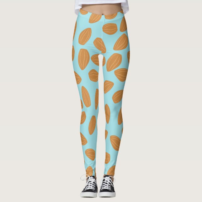 Leggings Motif d'amandes (Devant)