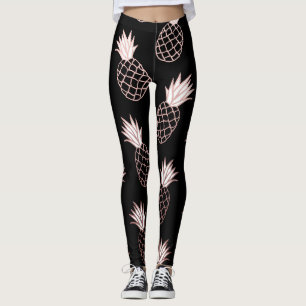 Leggings Motif d'ananas mignon