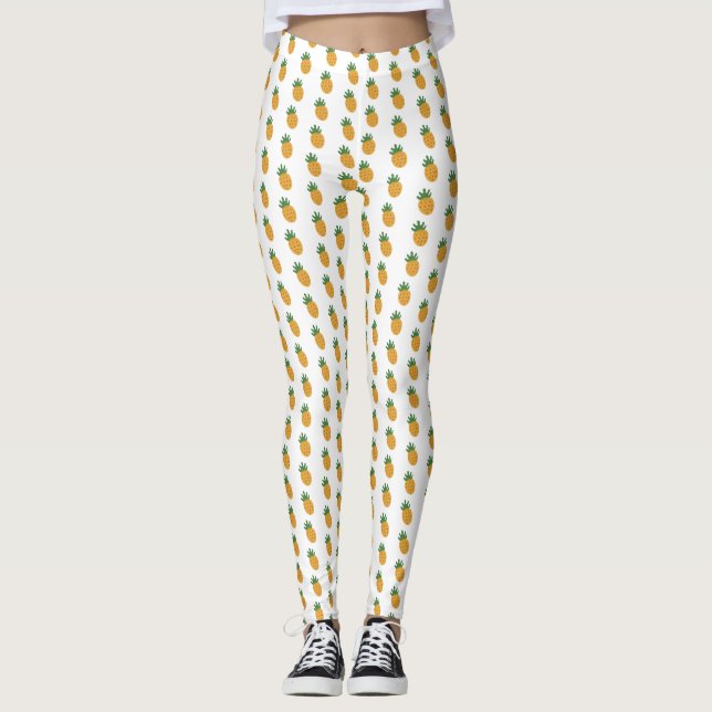 Leggings Motif d'ananas mignon | FIV de Fertilité moderne (Devant)