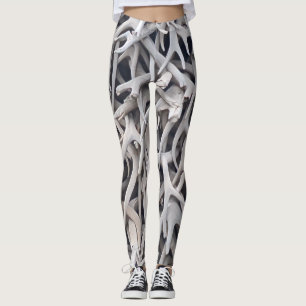 Leggings Motif d'andouillers d'élans