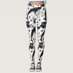 Leggings Motif d'animaux aquatiques   vie sous-marine 16