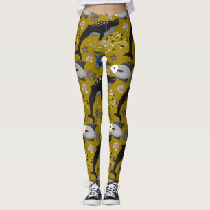 Leggings Motif d'animaux aquatiques   vie sous-marine 18