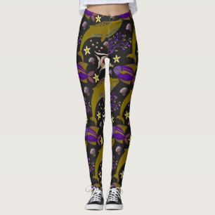 Leggings Motif d'animaux aquatiques   vie sous-marine océan