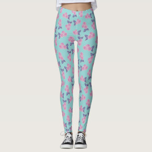 Leggings Motif de baies mures