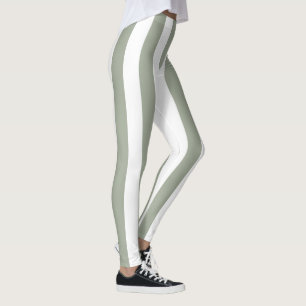 Leggings Motif de bande blanche
