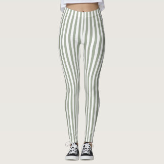 Leggings Motif de bande blanche