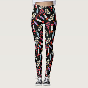 Leggings Motif de bonbons   motif Lollies   lollipop 14