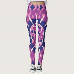 Leggings Motif de boule disco