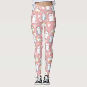 Leggings Motif de chats