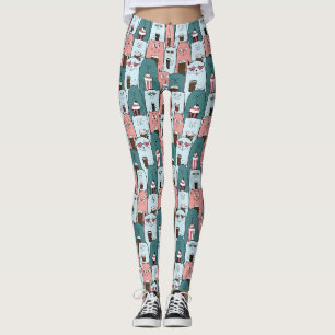 Leggings Motif de chats mignons