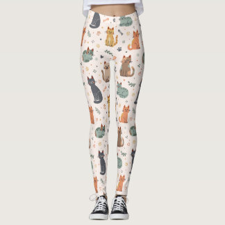 Leggings Motif de chats mignons