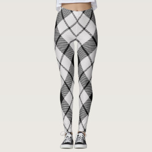 Leggings Motif de clan écossais de MacFarlane Plaid Tartan