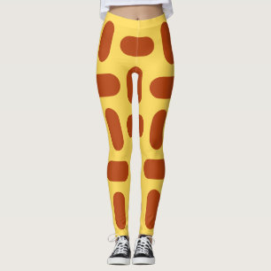 Leggings Motif de couleur personnalisé